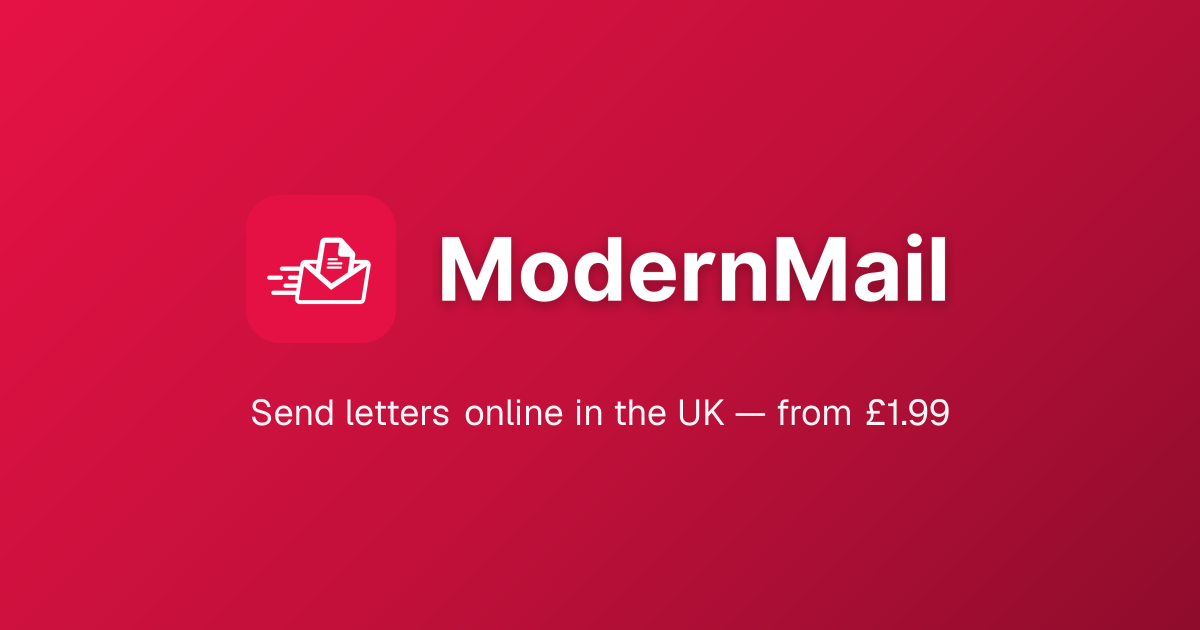 Send a complaint letter | ModernMail